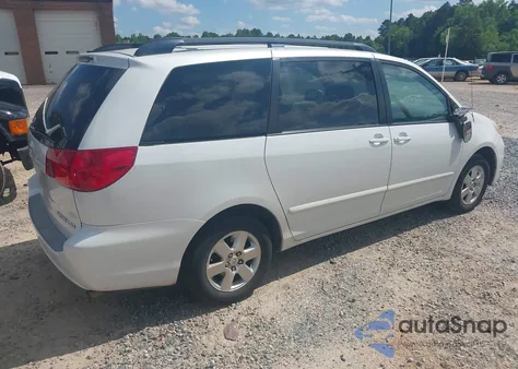 2008 Toyota Sienna Xle из США, поврежденный, VIN 5TDZK22C38S125491